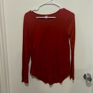 Red/orange top from Old Navy